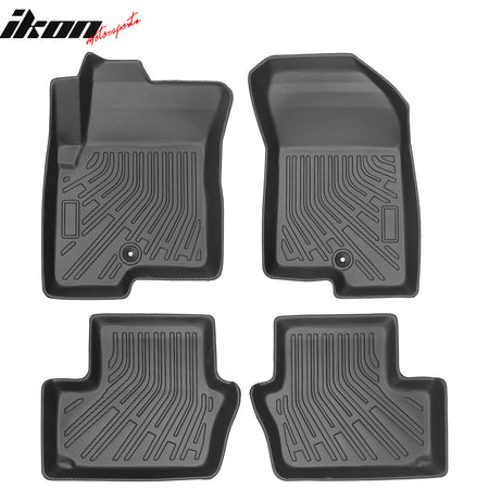 Fits 07-17 Jeep Compass MP & Patriot TPE Floor Mats + Trunk Mat + Backrest Mats