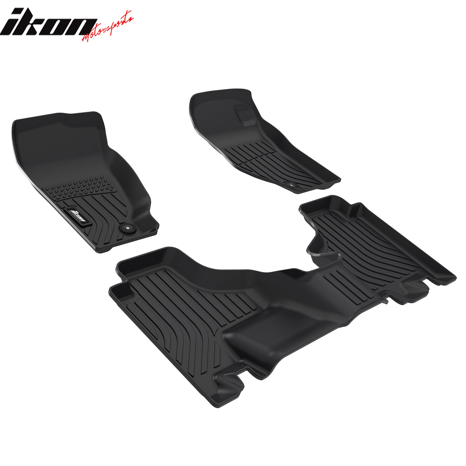 Fits 08-13 Jeep Liberty 3D Molded All Weather Floor Mats TPE Carpet + Trunk Mat