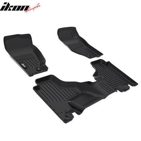Fits 08-13 Jeep Liberty 3D Molded All Weather Floor Mats TPE Carpet + Trunk Mat