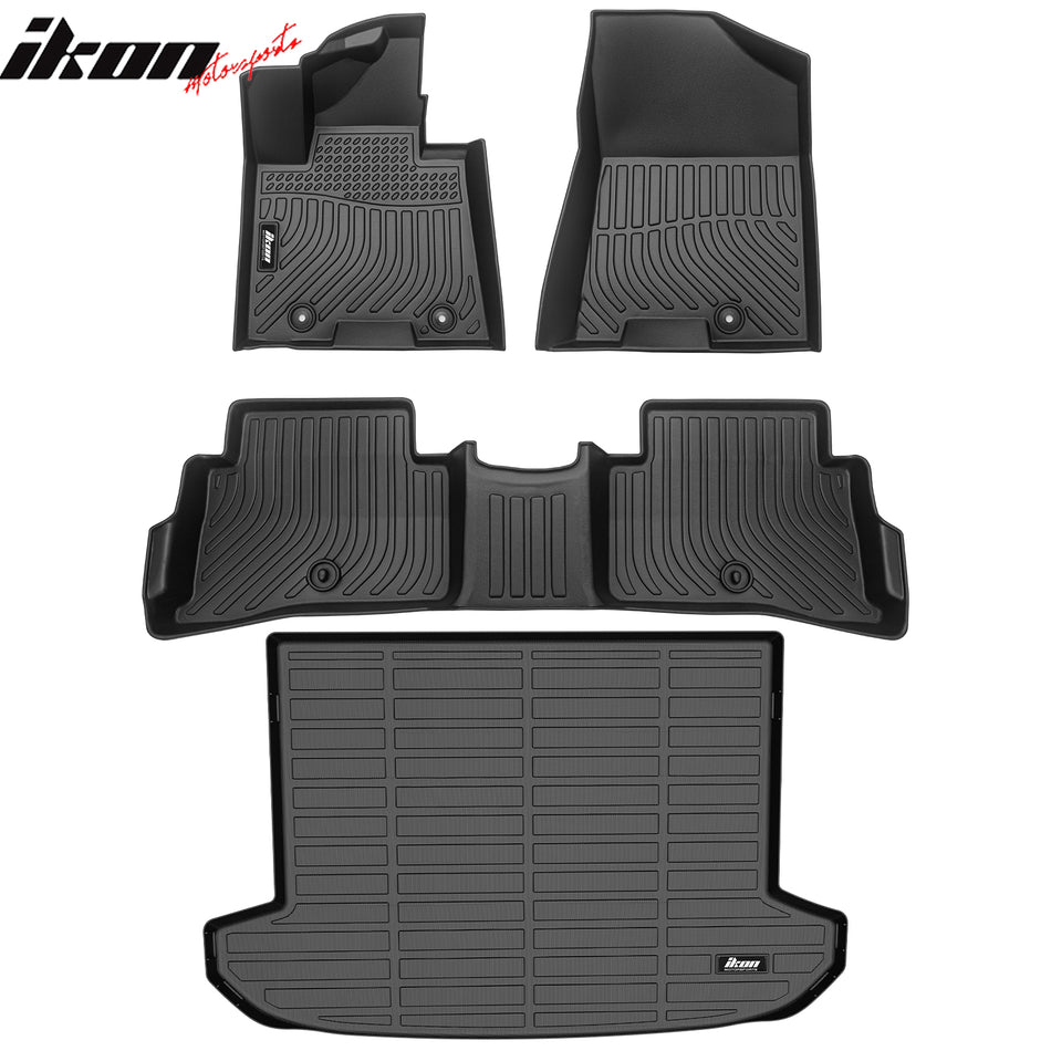 2017-2022 Kia Sportage 4DR 3D Molded Floor Mats Carpet + Trunk Mat TPE