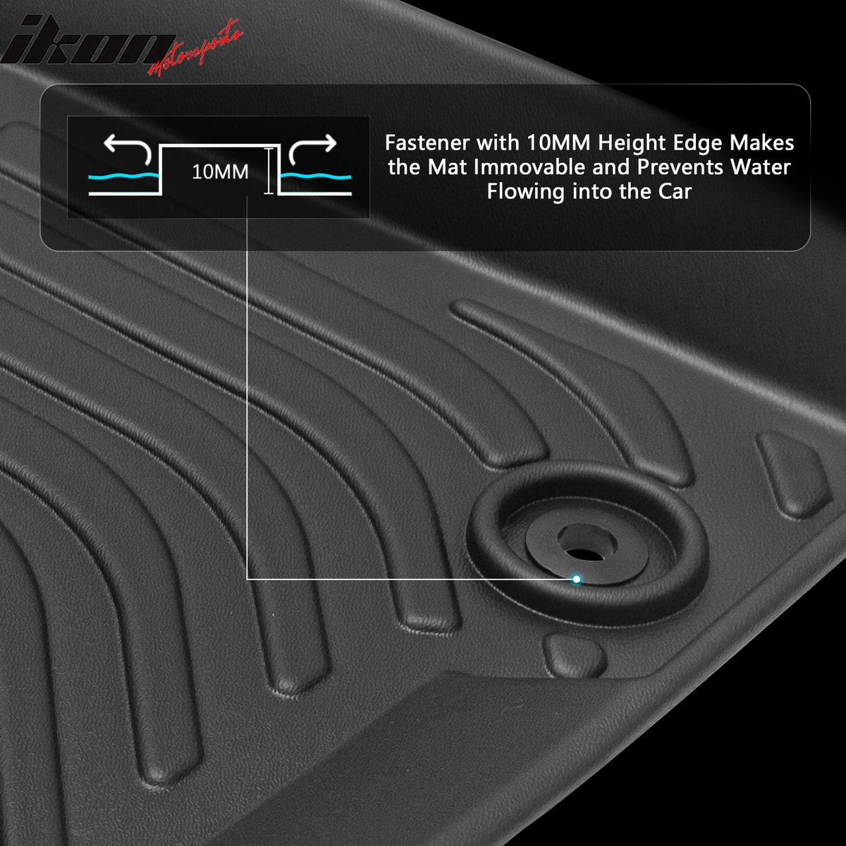 Fits 17-22 Kia Sportage 3D Molded All Weather Floor Mats TPE Carpet + Trunk Mat