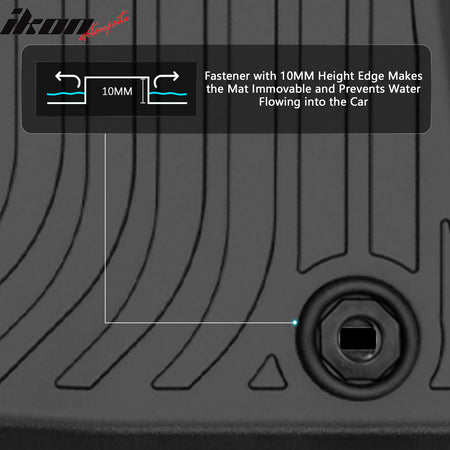 Fits 11-17 Lexus CT200h TPE All Weather Waterproof 3D Floor Carpets + Trunk Mats