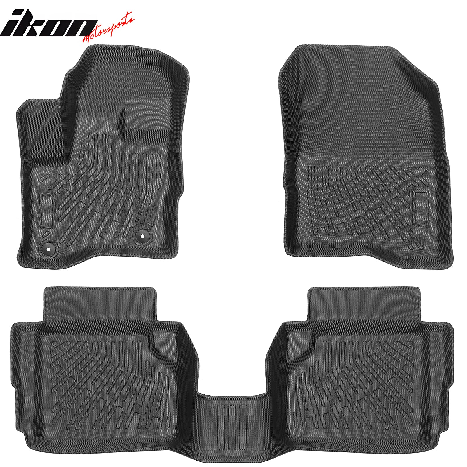 Fits 11-16 Lincoln MKS TPE All Weather Floor Mats Carpets+ Rear Trunk Mat Liners