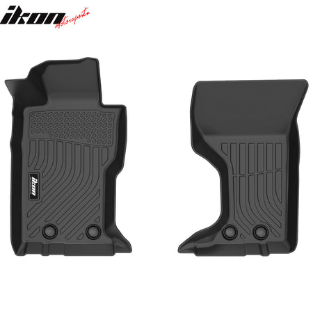 Fits 16-26 Mazda MX-5 Miata TPE All Weather Waterproof 3D Floor + Trunk Mats