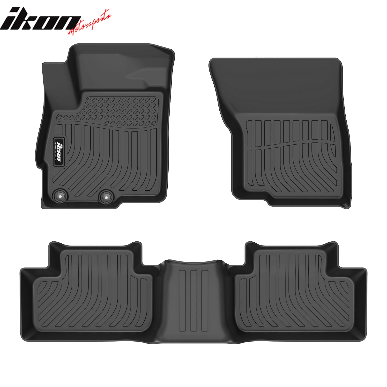 Fits 11-24 Mitsubishi Outlander Sport TPE 3D Backrest + Floor + Trunk Mats 6PCS