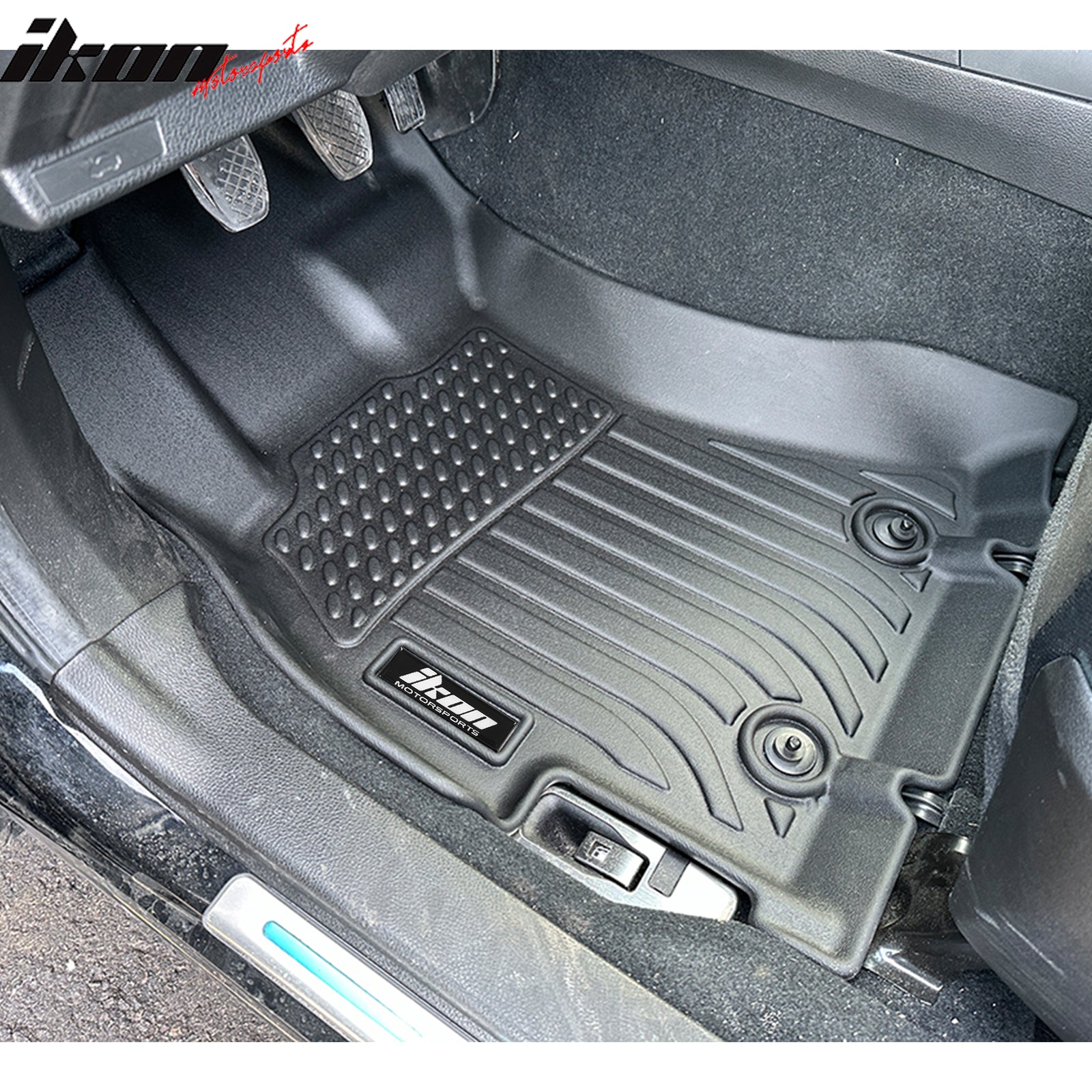 Fits 14-18 Subaru Forester 3D Molded All Weather Floor Mats TPE Carpet Trunk Mat
