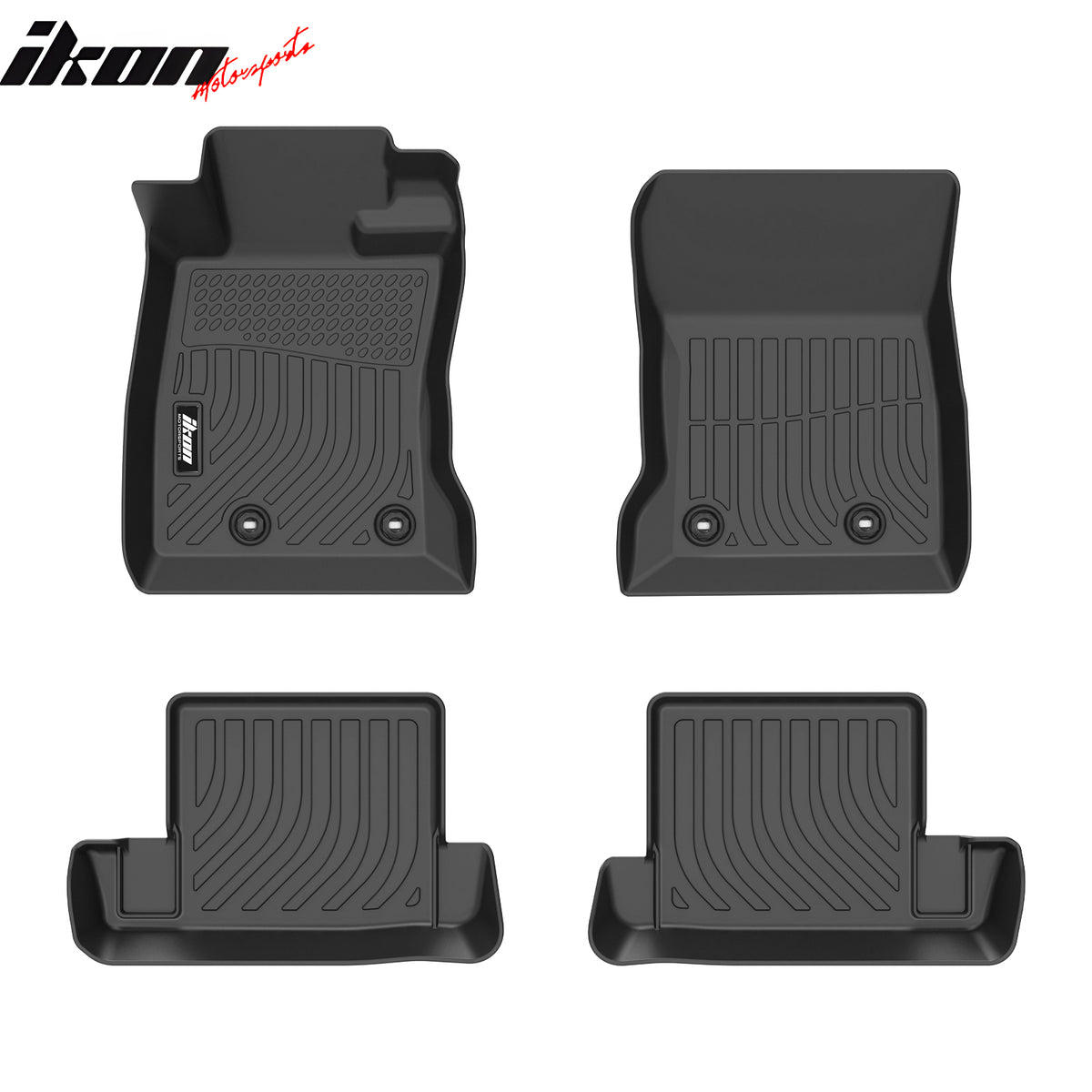 Fits 22-26 Subaru BRZ & Toyota GR86 All Weather TPE Floor Mats+ Trunk Mat Liner