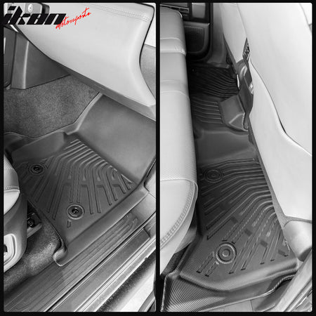 Fits 25-26 Toyota 4Runner Hybrid 5-Seat TPE Floor Mats+ Trunk Mat+ Backrest Mats