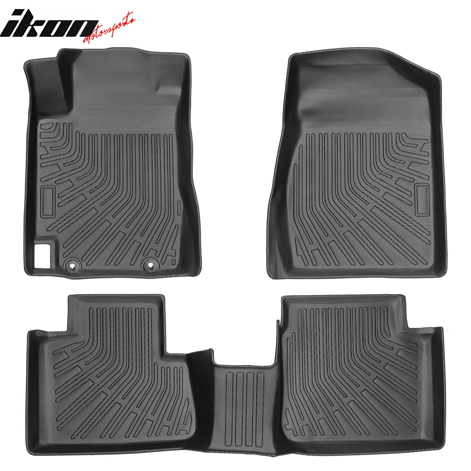 Fits 02-06 Toyota Camry Sedan TPE All Weather Floor Mats Liners + Rear Trunk Mat