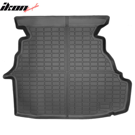 Fits 02-06 Toyota Camry Sedan TPE All Weather Floor Mats Liners + Rear Trunk Mat