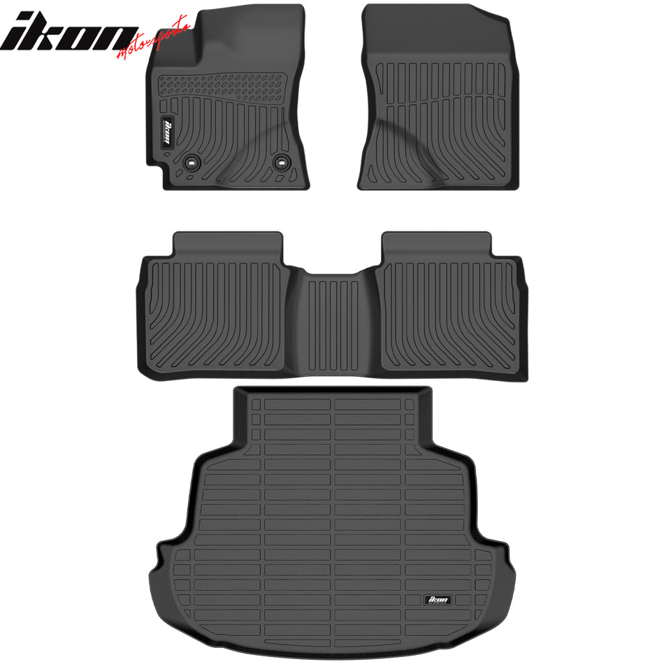 2014-2019 Toyota Corolla 4DR 3D Molded Floor Mats Carpet Trunk Mat TPE