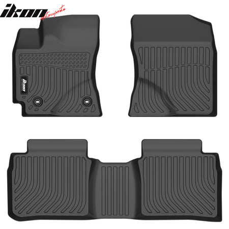 Fits 14-19 Toyota Corolla Sedan 3D All Weather Floor Mats TPE Carpet + Trunk Mat