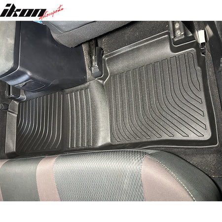 Fits 14-19 Toyota Corolla Sedan 3D All Weather Floor Mats TPE Carpet + Trunk Mat