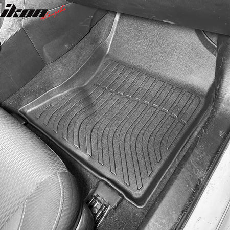 Fits 14-19 Toyota Corolla Sedan 3D All Weather Floor Mats TPE Carpet + Trunk Mat