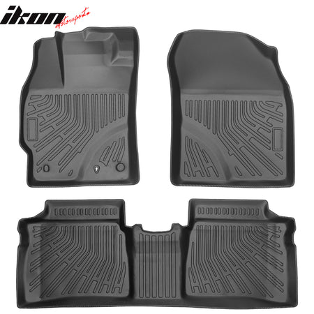 Fits 10-15 Toyota Prius TPE All Weather Floor Mats + Trunk Mat + Backrest Mats