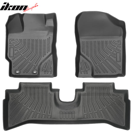 Fits 12-15 Toyota Prius C TPE All Weather Floor Mats Carpets + Rear Trunk Mat