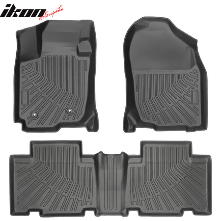 Fits 06-12 Toyota RAV4 5 Seats TPE Floor Mats Liner + Trunk Mat + Backrest Mats