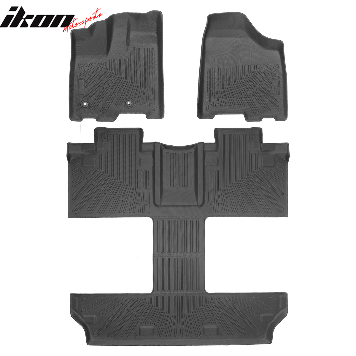Fits 11-12 Toyota Sienna 7 Seats TPE Floor Mats Liner+ Trunk Mat+ Backrest Mats