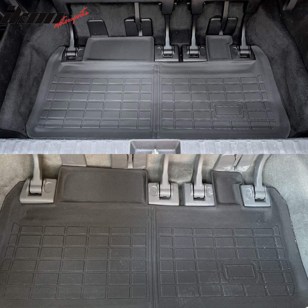 Fits 13-20 Toyota Sienna 8 Seats TPE 4PCS Floor Mats + Trunk Mat + Backrest Mats