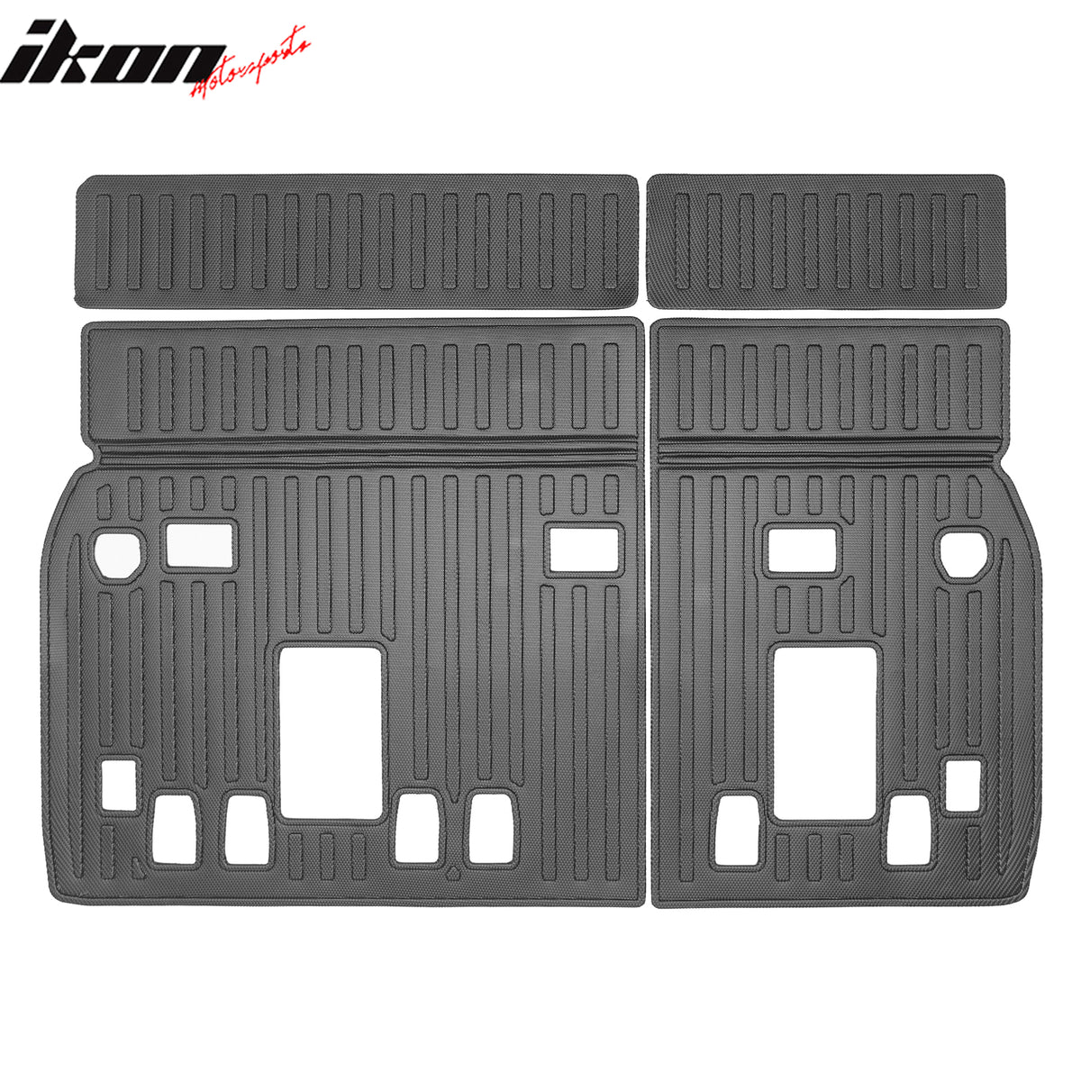Fits 13-20 Toyota Sienna 7 Seats TPE Floor Mats 4PCS+ Trunk Mat + Backrest Mats