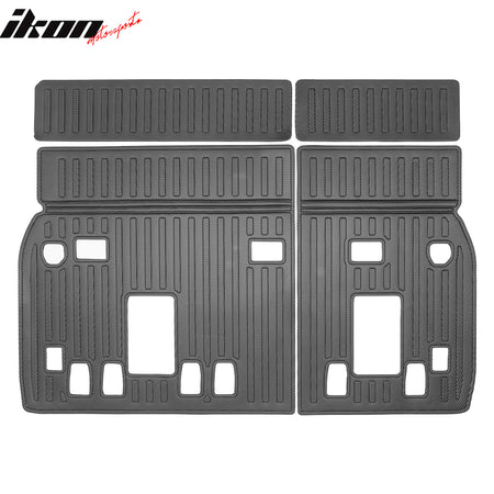 Fits 13-20 Toyota Sienna 7 Seats TPE Floor Mats 4PCS+ Trunk Mat + Backrest Mats