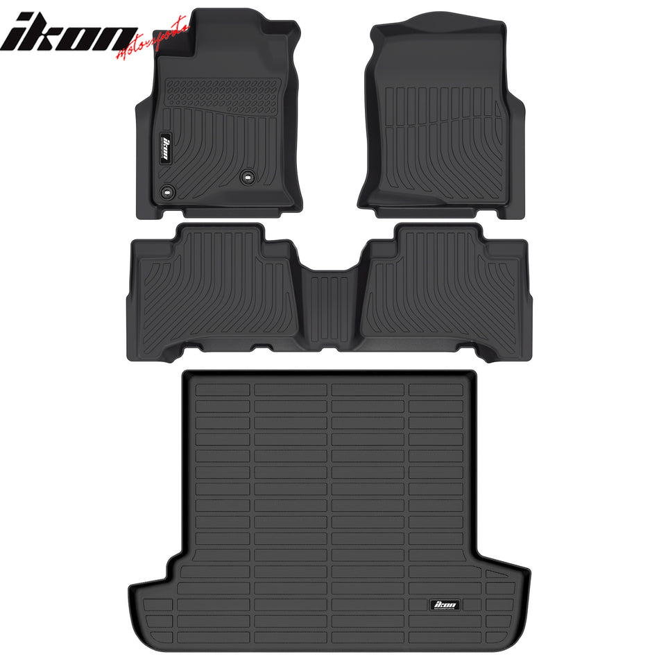 2003-2009 Toyota 4Runner 3D Molded Floor Mats Carpet + Trunk Mat TPE