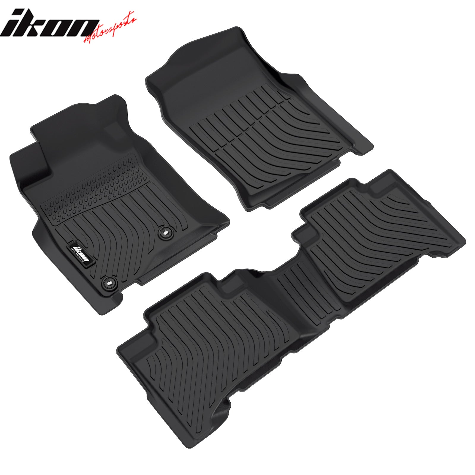 Fits 03-09 Toyota 4Runner 3D Molded All Weather Floor Mats TPE Carpet +Trunk Mat