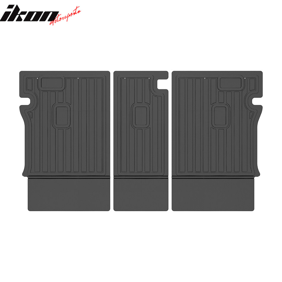 2025-2026 Audi Q6 SQ6 e-tron Rear Seat Back Backrest Liner Mats TPE