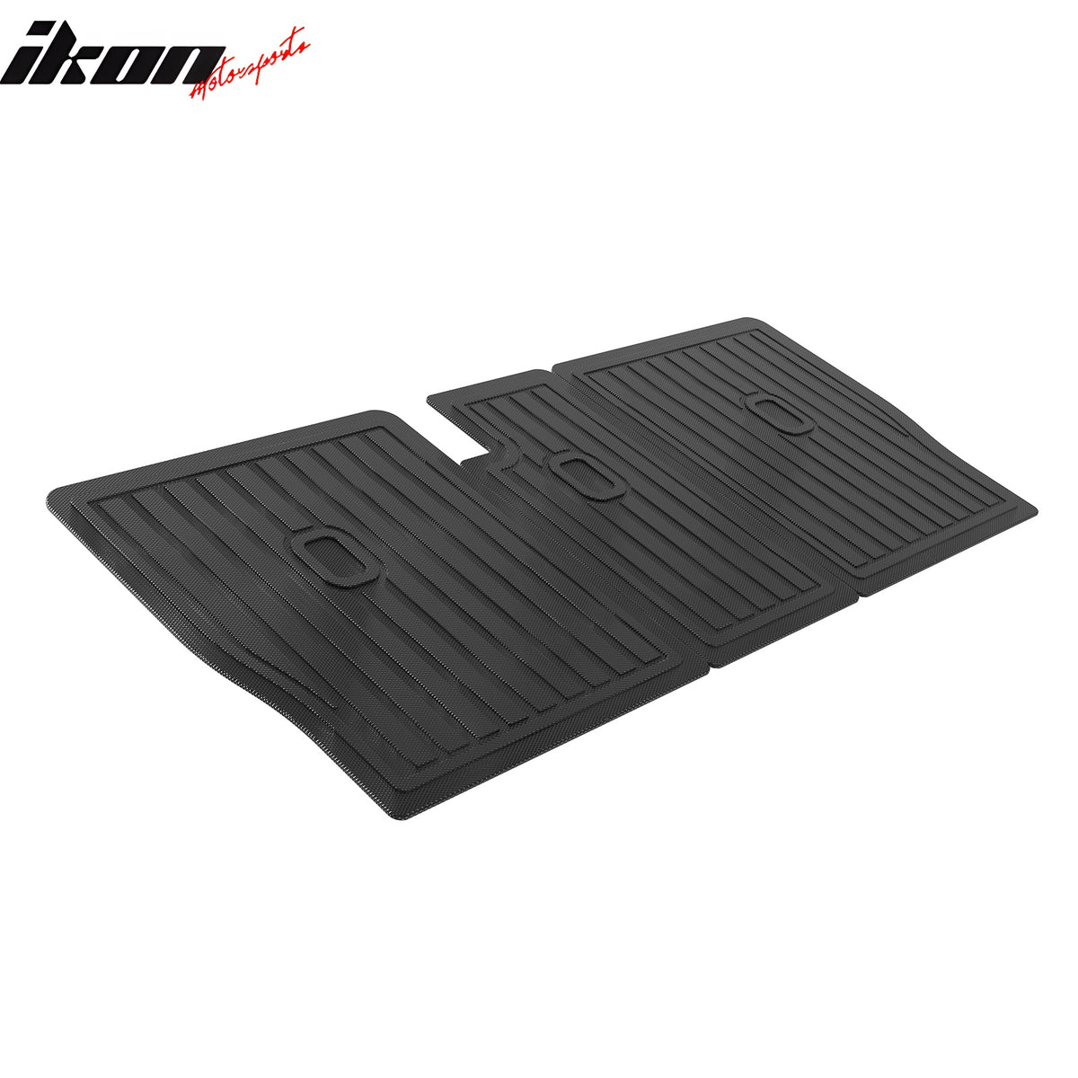 IKON MOTORSPORTS, Backrest Mats Seat Back Protector Compatible With 2021-2025 Mercedes-Benz H247 GLA-Class, Black TPE All Weather Rear Cargo Trunk Liner Backrest Mats Interior Accessories 2PCS