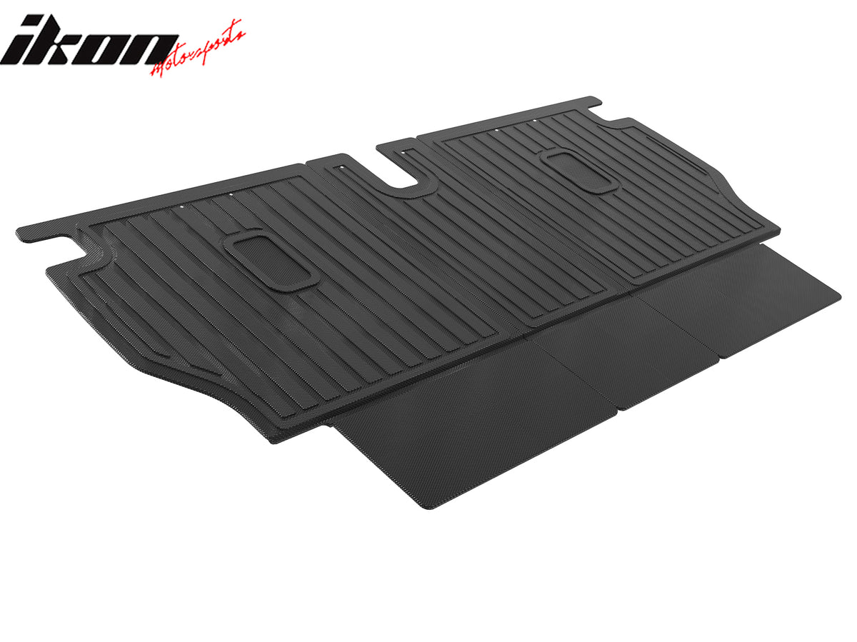 Fits 17-25 Mazda CX-5 TPE Waterproof Rear Cargo Trunk Seat Back Protector Mats