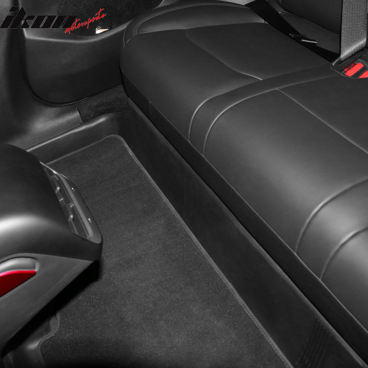 Fits 20-23 Tesla Model Y Under Seat Anti Kick Protector Foot Pad Accessories TPE