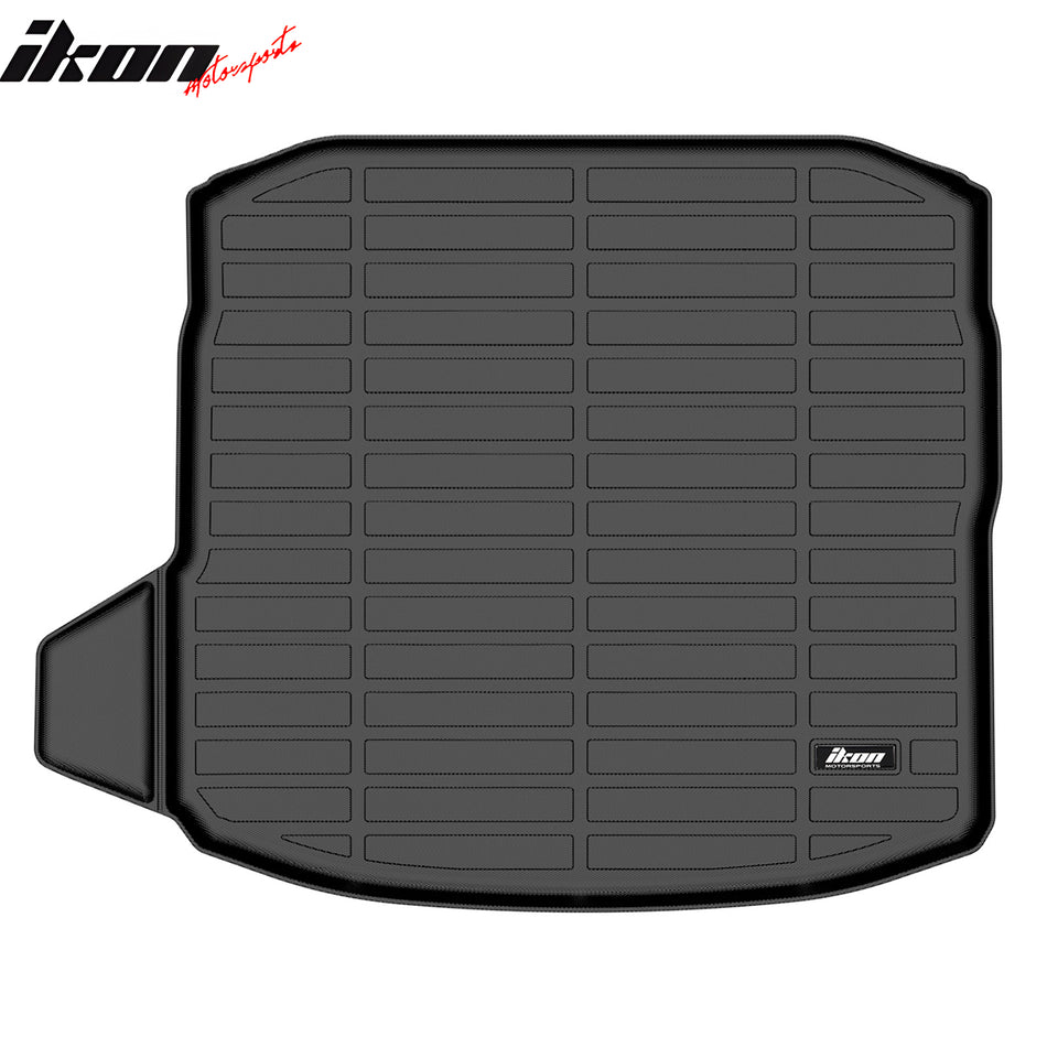 2015-2020 Audi A3 & A3 Quattro Sedan FWD 3D TPE All Weather Heavy Duty Waterproof Rear Trunk Tray Cargo Area Liner Mats Interior Auto Parts