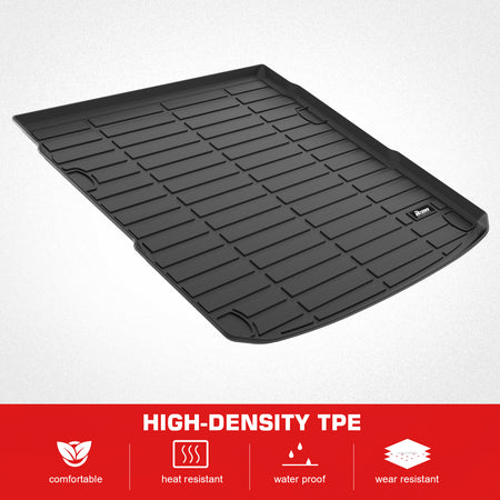 Fits 2021-2025 Audi e-tron TPE All Weather Waterproof Rear Cargo Trunk Tray Mats