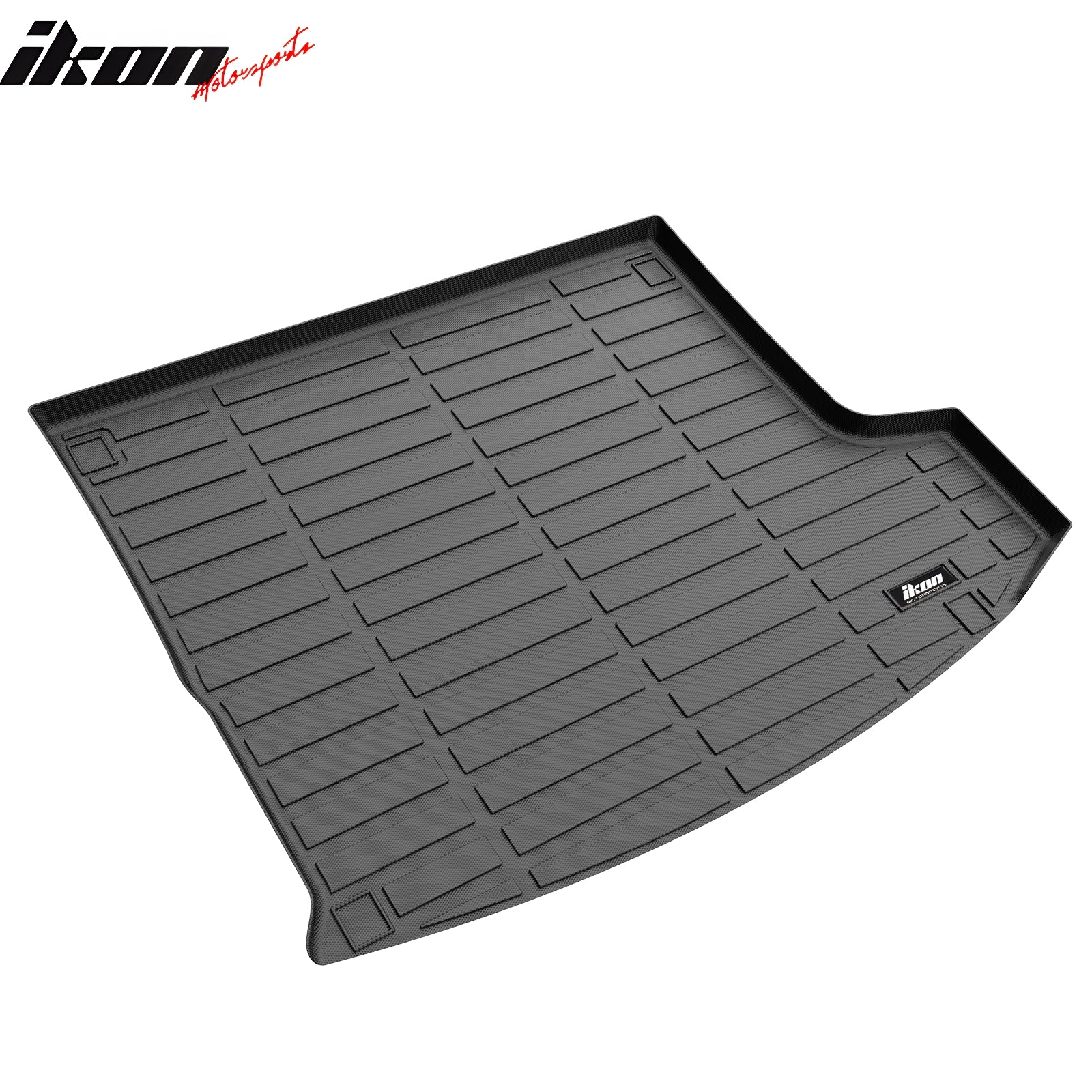 IKON MOTORSPORTS TPE Cargo Trunk Liner, Compatible with 2019-2025 Acura RDX, Custom Fit All Weather Protection Heavy Duty 3D Rear Trunk Tray Cargo Mats Protector, Black