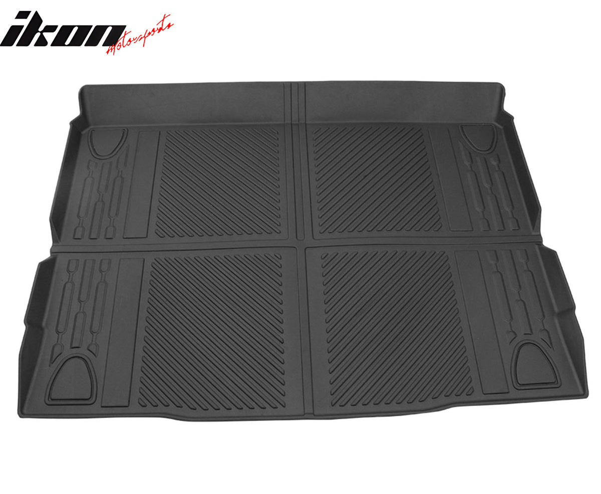 For 21-23 Ford Bronco 4Dr All Weather Rear Trunk Mat Cargo Floor Liner Black TPE