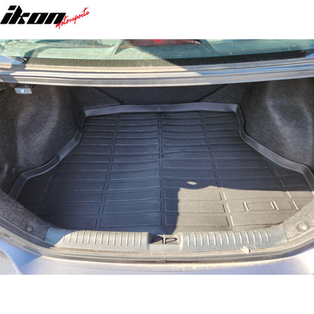 Fits 12-15 Honda Civic & 13-22 Acura ILX TPE All Weather Waterproof 3D Trunk Mat