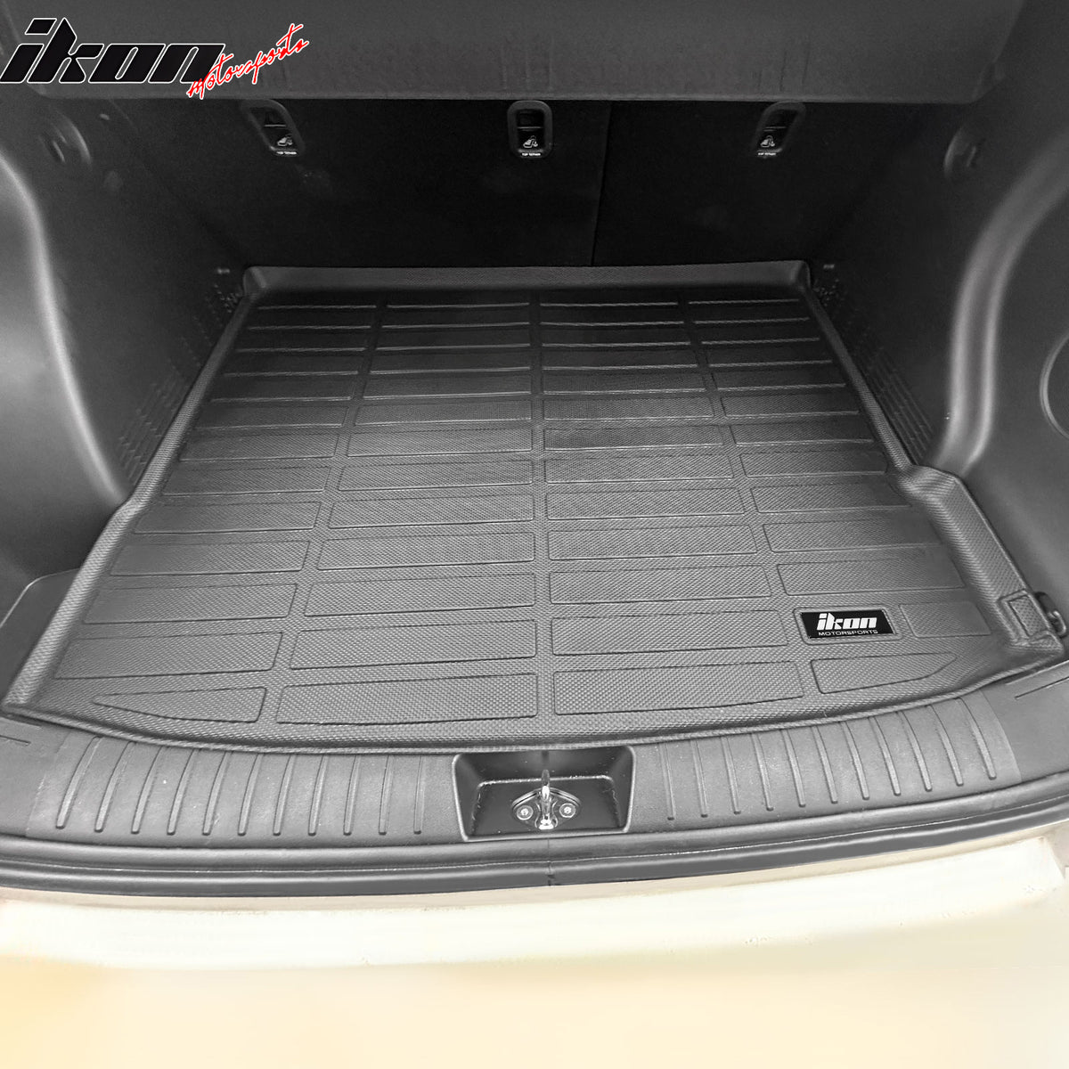 Fits 24-25 Hyundai Kona & Kona Electric Heavy Duty Rear Trunk Mat 3D TPE Liner