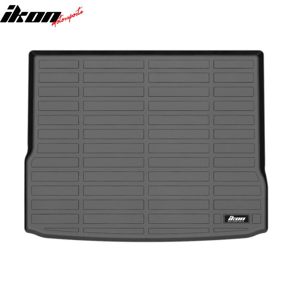 2019-2023 Jeep Cherokee 3D TPE All Weather Heavy Duty Waterproof Rear Trunk Tray Cargo Area Liner Mats Interior Auto Parts Black