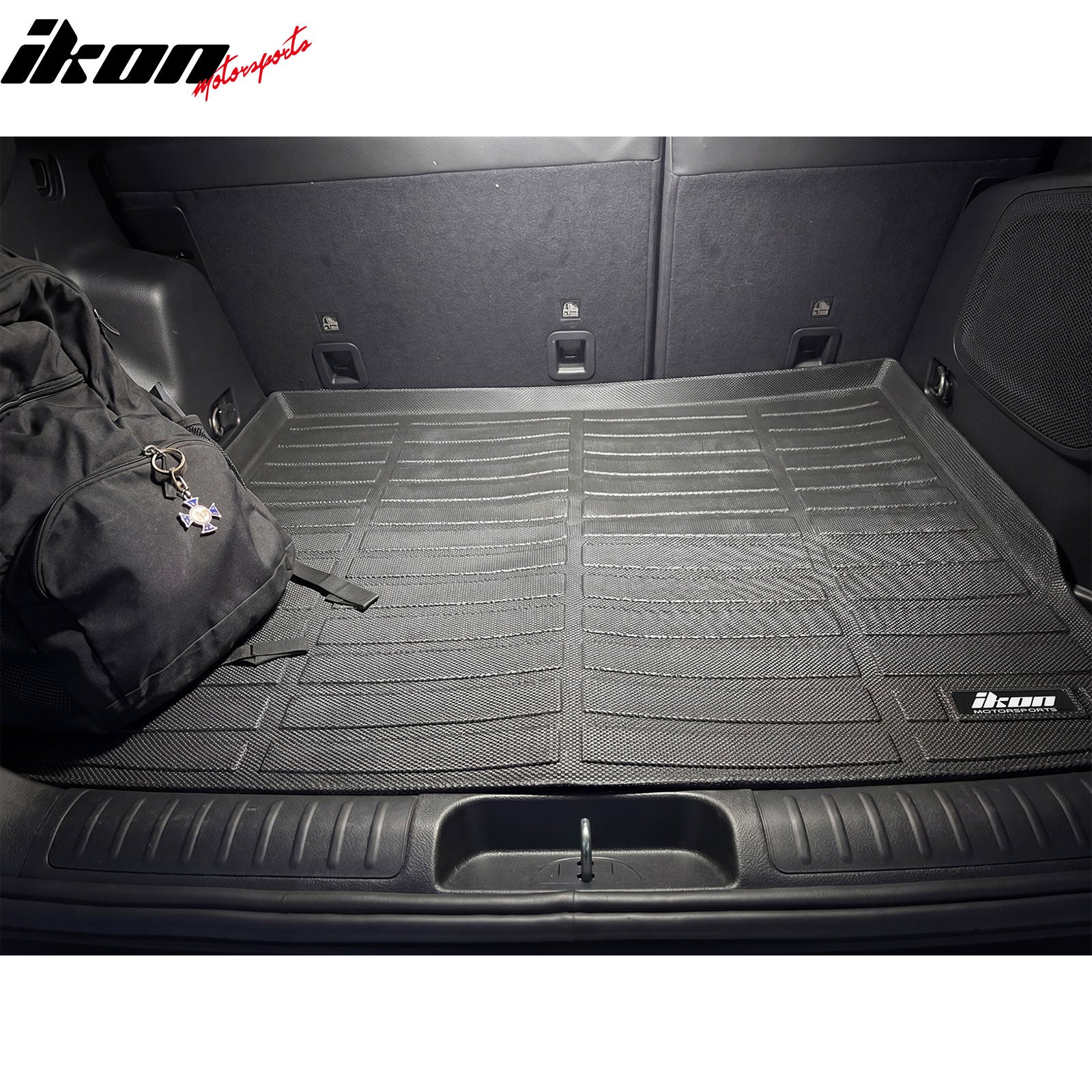 Fits 19-23 Jeep Cherokee TPE All Weather Waterproof 3D Rear Cargo Area Trunk Mat