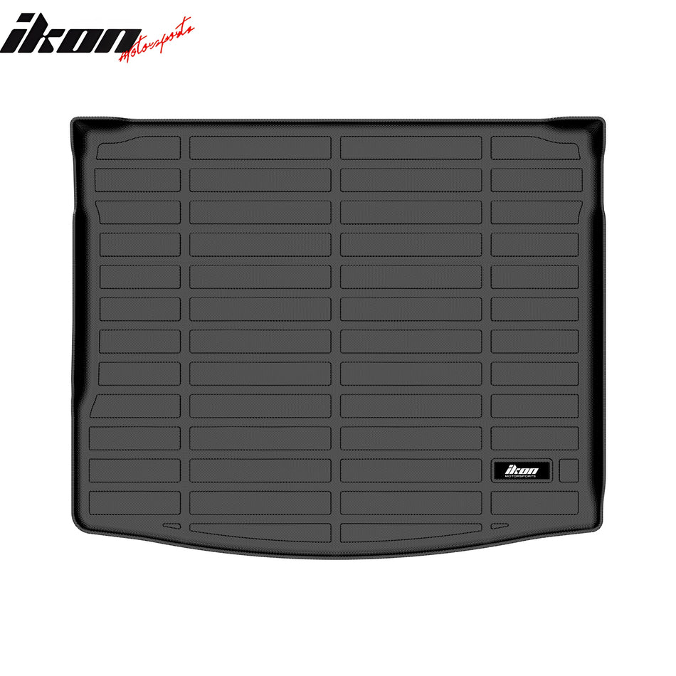 2017-2025 Jeep Compass Waterproof Rear Cargo Liner Trunk Tray Mats TPE