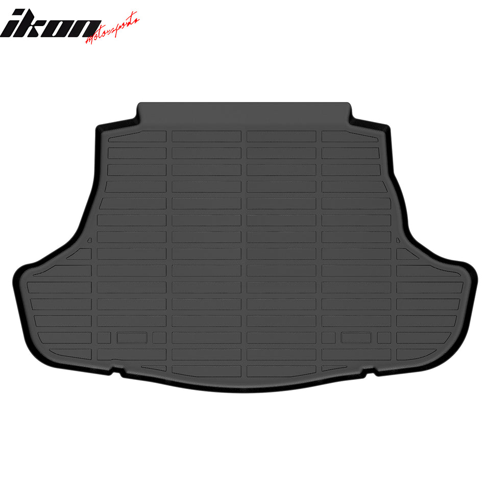 2018-2025 Toyota Camry 3D All Weather Rear Cargo Trunk Tray Mats TPE