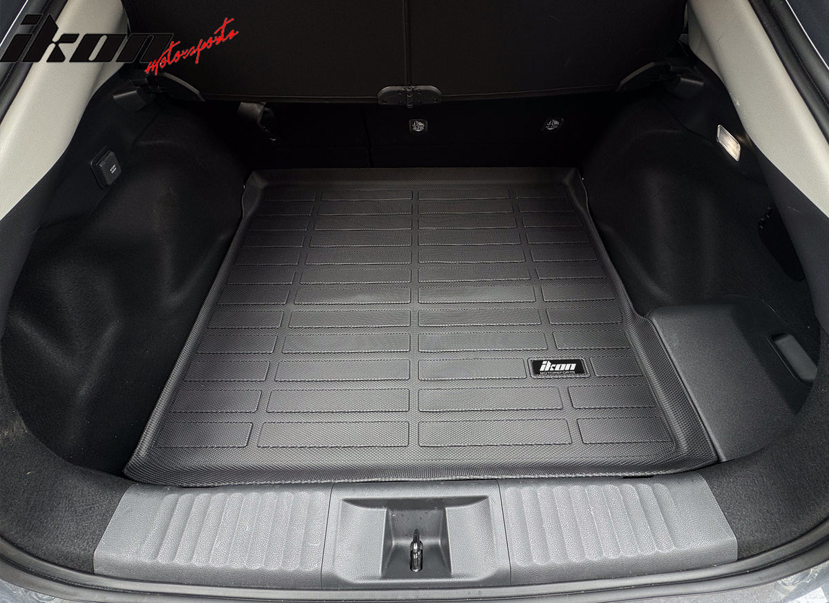 Fits 23-24 Toyota Prius Prime 3D TPE All Weather Rear Cargo Liner Trunk Tray Mat