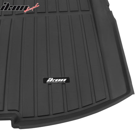 Fits 24-25 Tesla Model 3 Highland TPE Car All Weather Rear Cargo Trunk Tray Mats