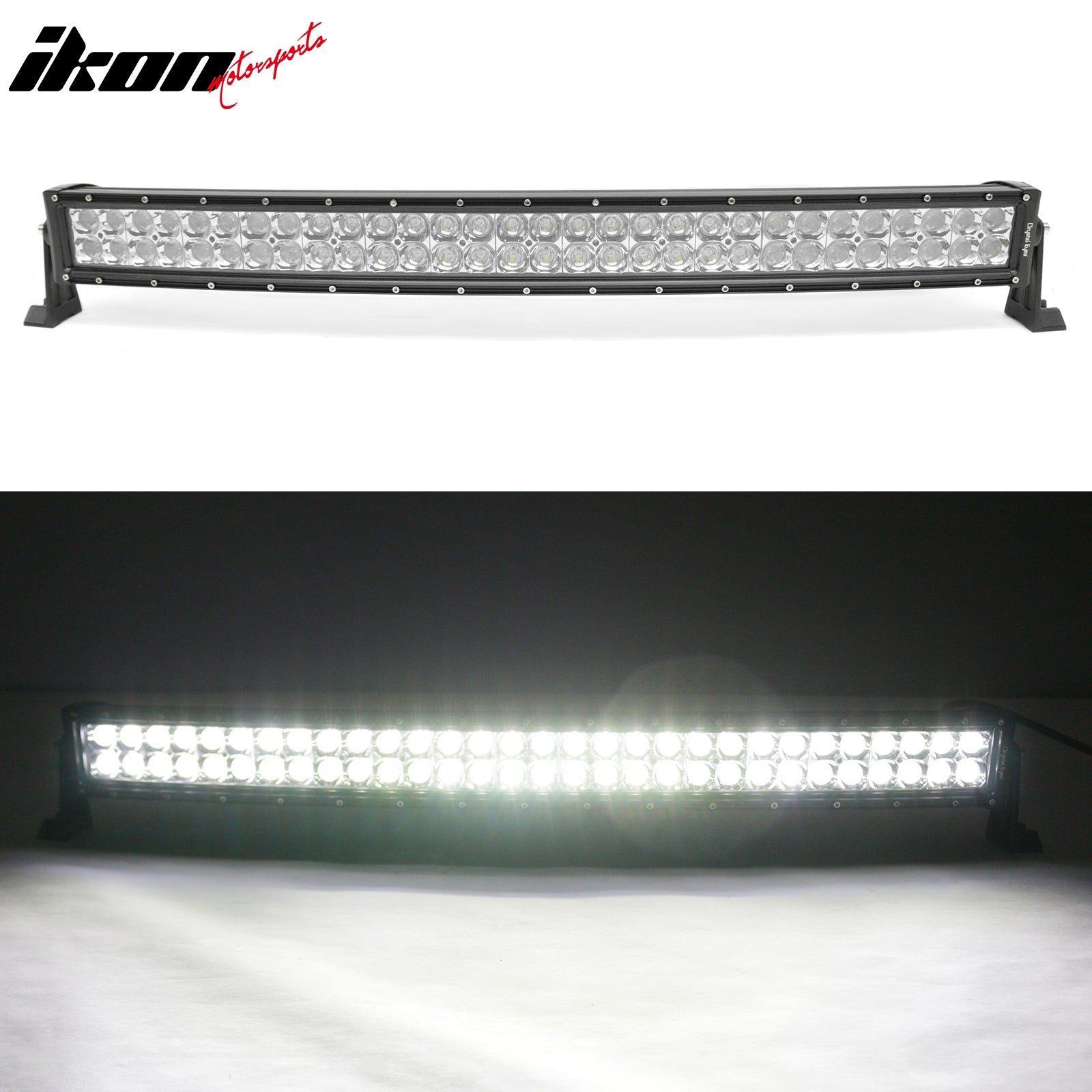 31" 180W LED Work Light Bar Spot Flood Combo Driving Offroad SUV ATV Jeep Truck