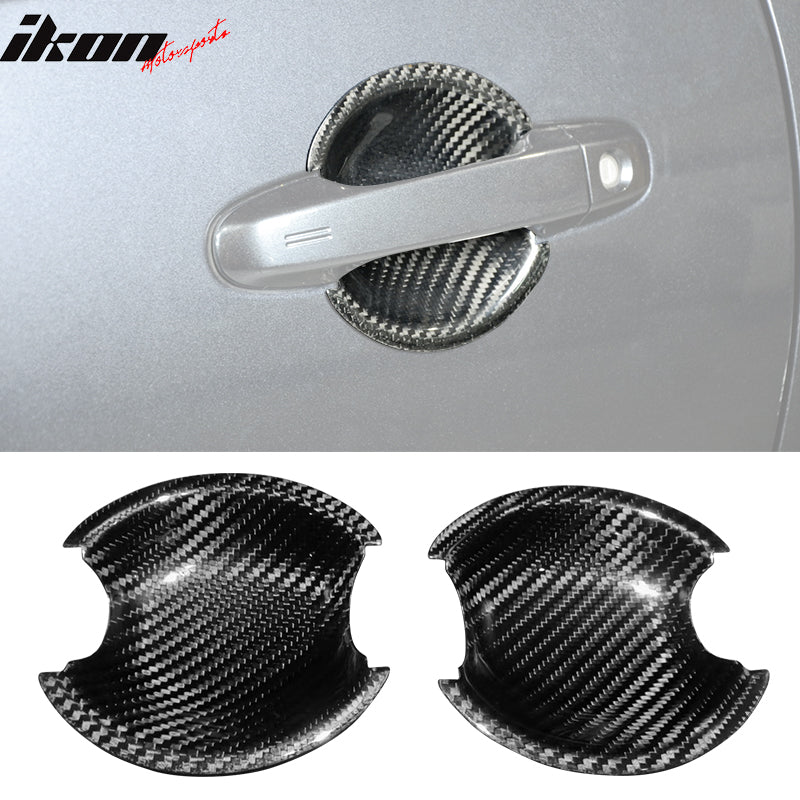 IKON MOTORSPORTS Outer Door Cup Protectors, Compatible With 2012-2023 ...