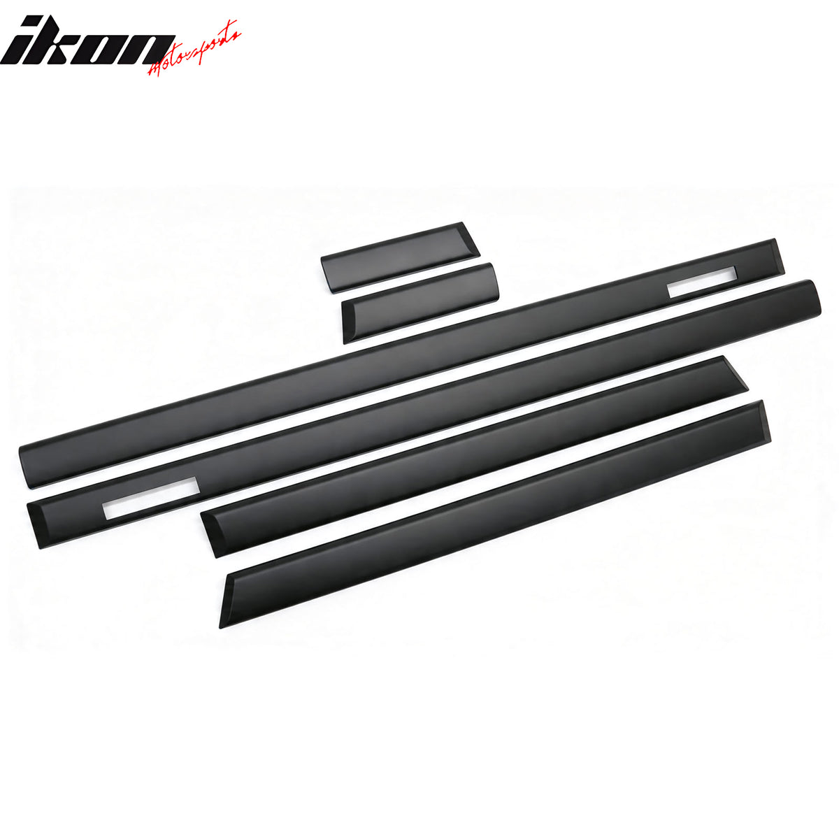 Fits 92-98 BMW E36 3-Series Sedan M3 Style Door Side Body Guard Molding Trim 6PC