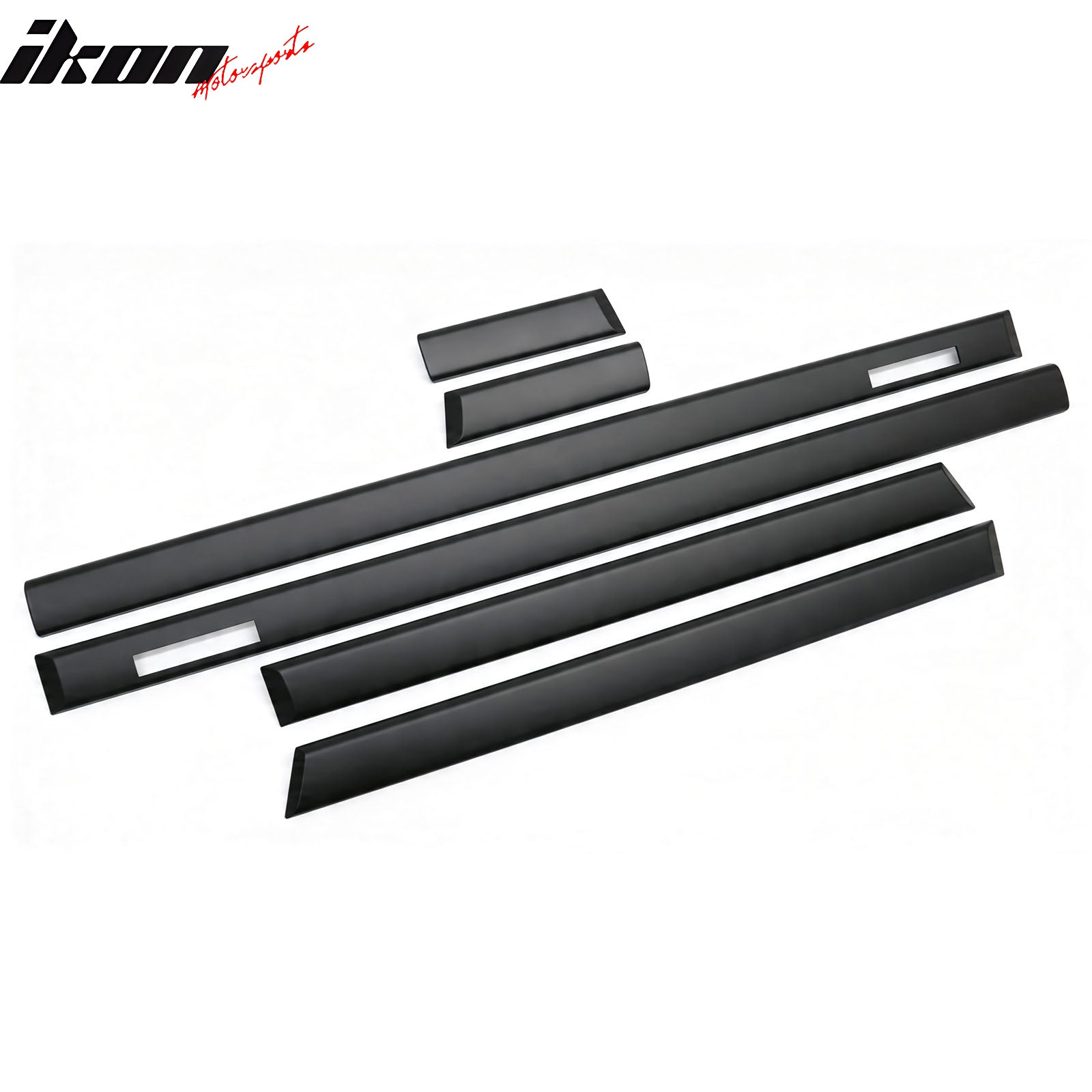 Fits 92-98 BMW E36 3-Series Sedan M3 Style Door Side Body Guard Molding Trim 6PC