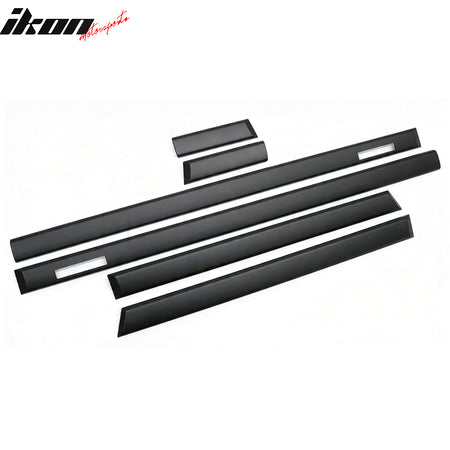 Fits 92-98 BMW E36 3-Series Sedan M3 Style Door Side Body Guard Molding Trim 6PC