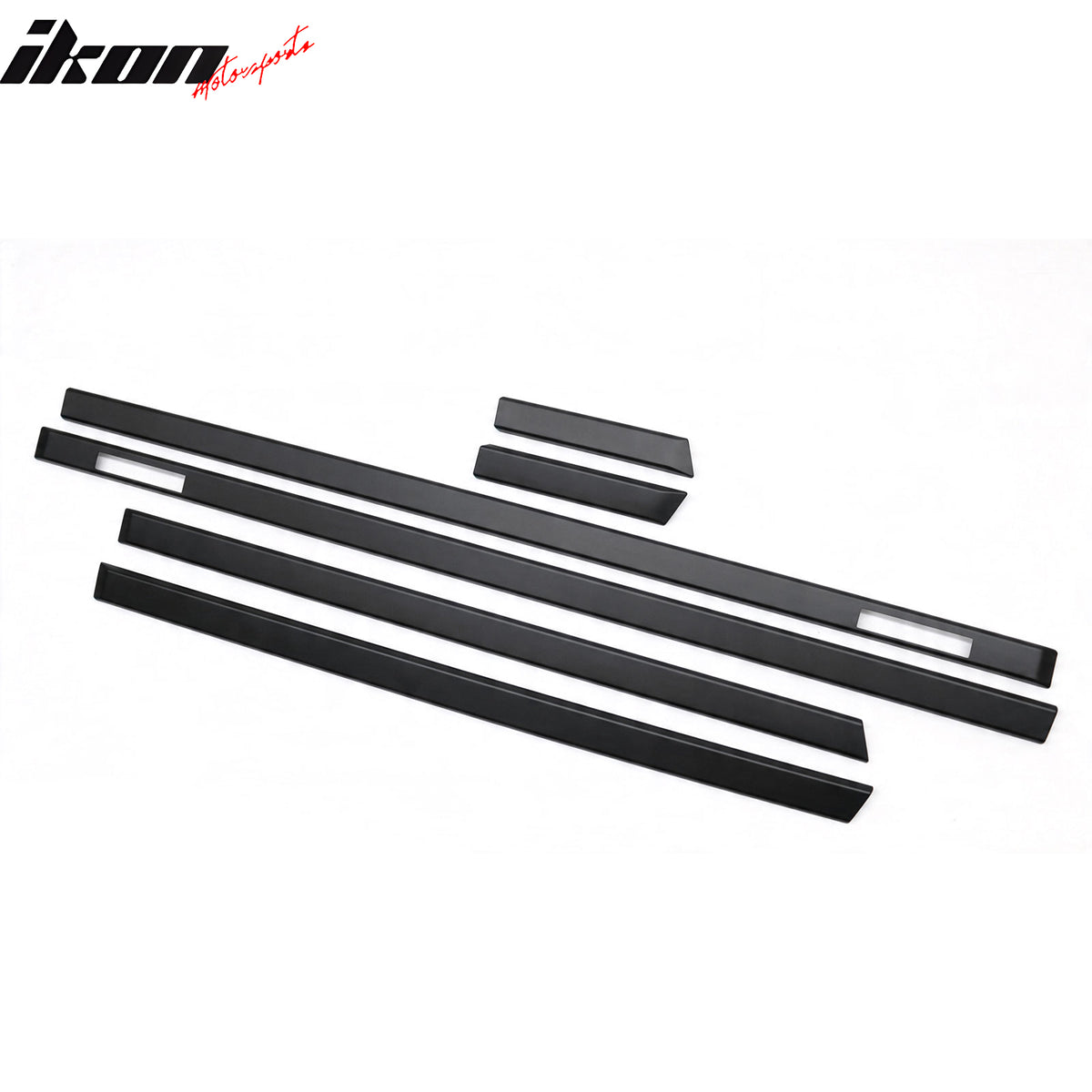 Fits 96-03 BMW E39 5-Series M3 Style Door Side Body Guard Moulding Trim 6PCS