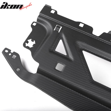 For 21-24 G87 M2/G80 M3/G82 G83 M4 Water Tank Cover Matte Black Dry Carbon Fiber